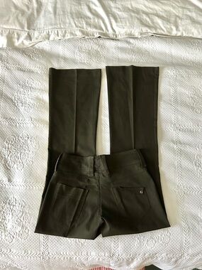 Lowrise Wide Leg Utility Pants Euro